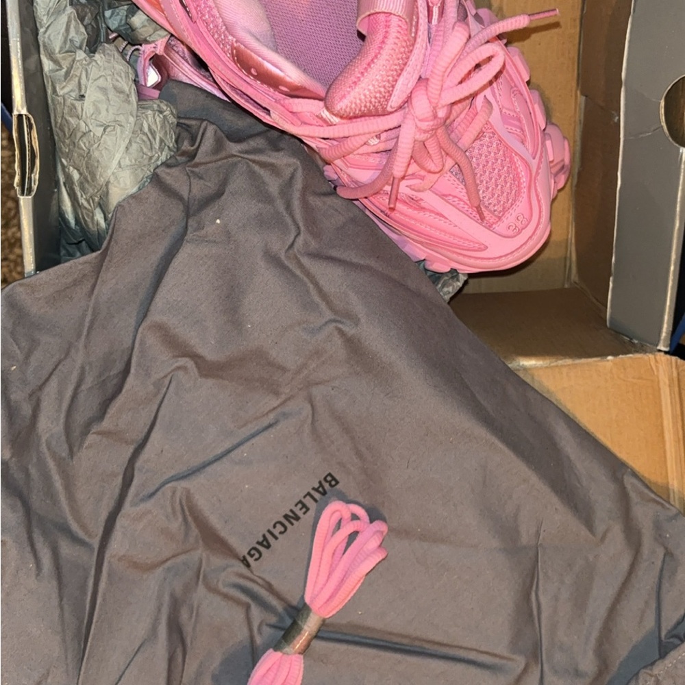 Balenciaga Pink Sneakers